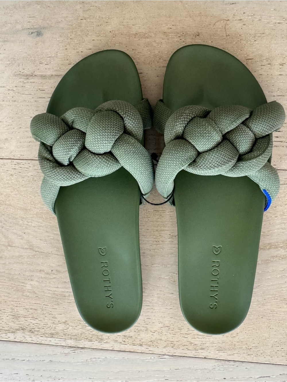 Rothy’s Bubble Slide Sandal in Palm Size 7 - Picture 4 of 6